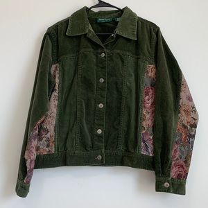 Corduroy and Tapestry Jacket